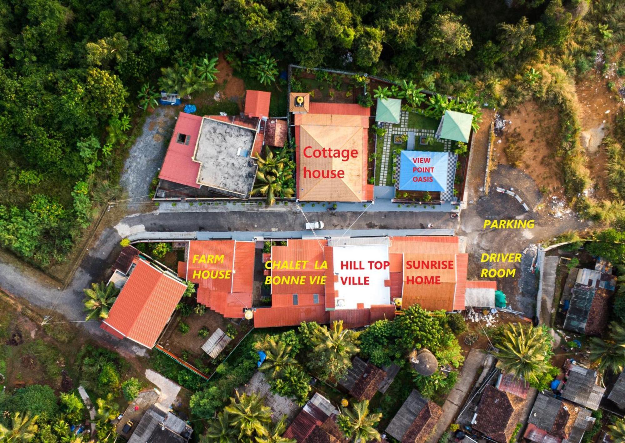 Udupi Homestay - Hill Top Villa Dış mekan fotoğraf